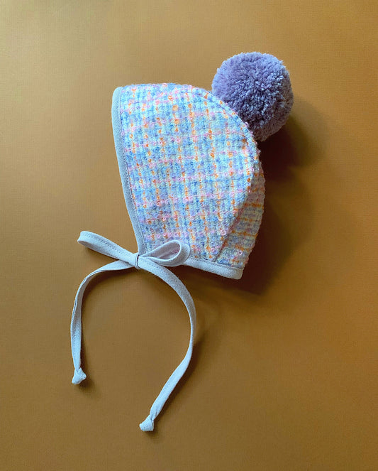 Bubblegum Wool Bonnet