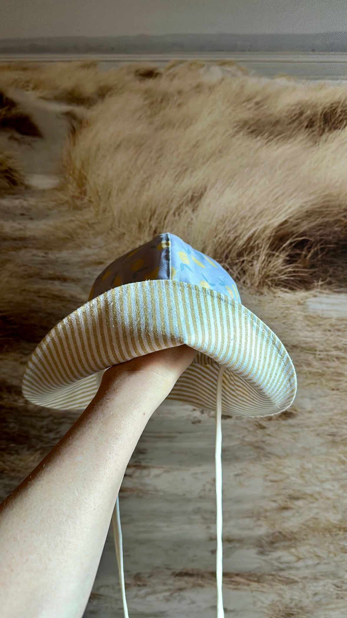 RTS Lavender Lemonade Parasol Hat size 2-3 years