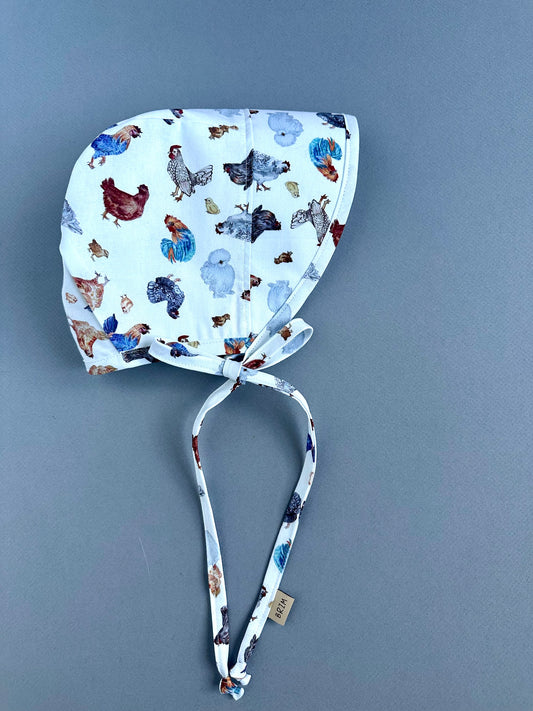 Henley chicken cotton Bonnet