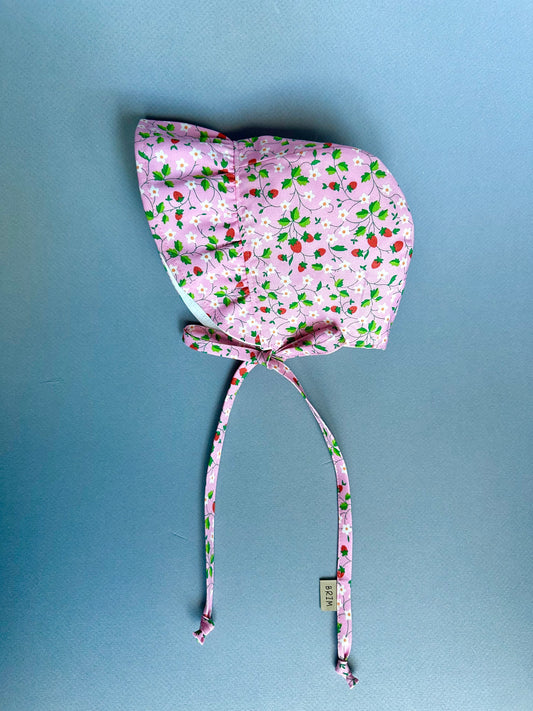 Strawberry Bloom Bonnet