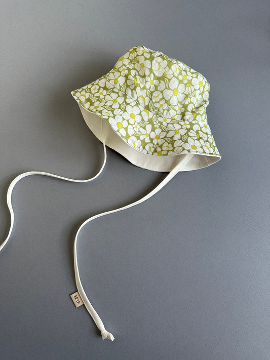 Valley linen bucket hat