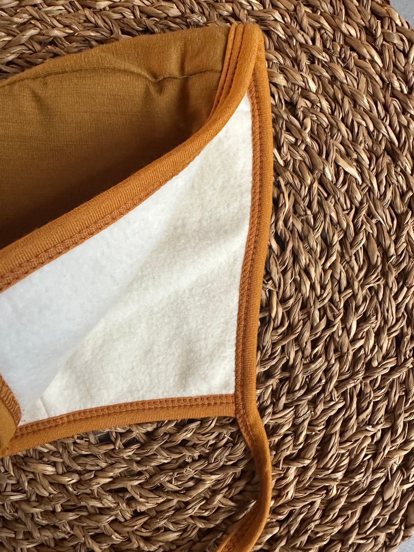 Ochre Merino wool Classic Bonnet