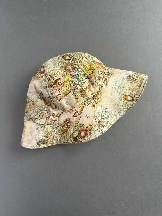 Painted Peter Rabbit Parasol Hat