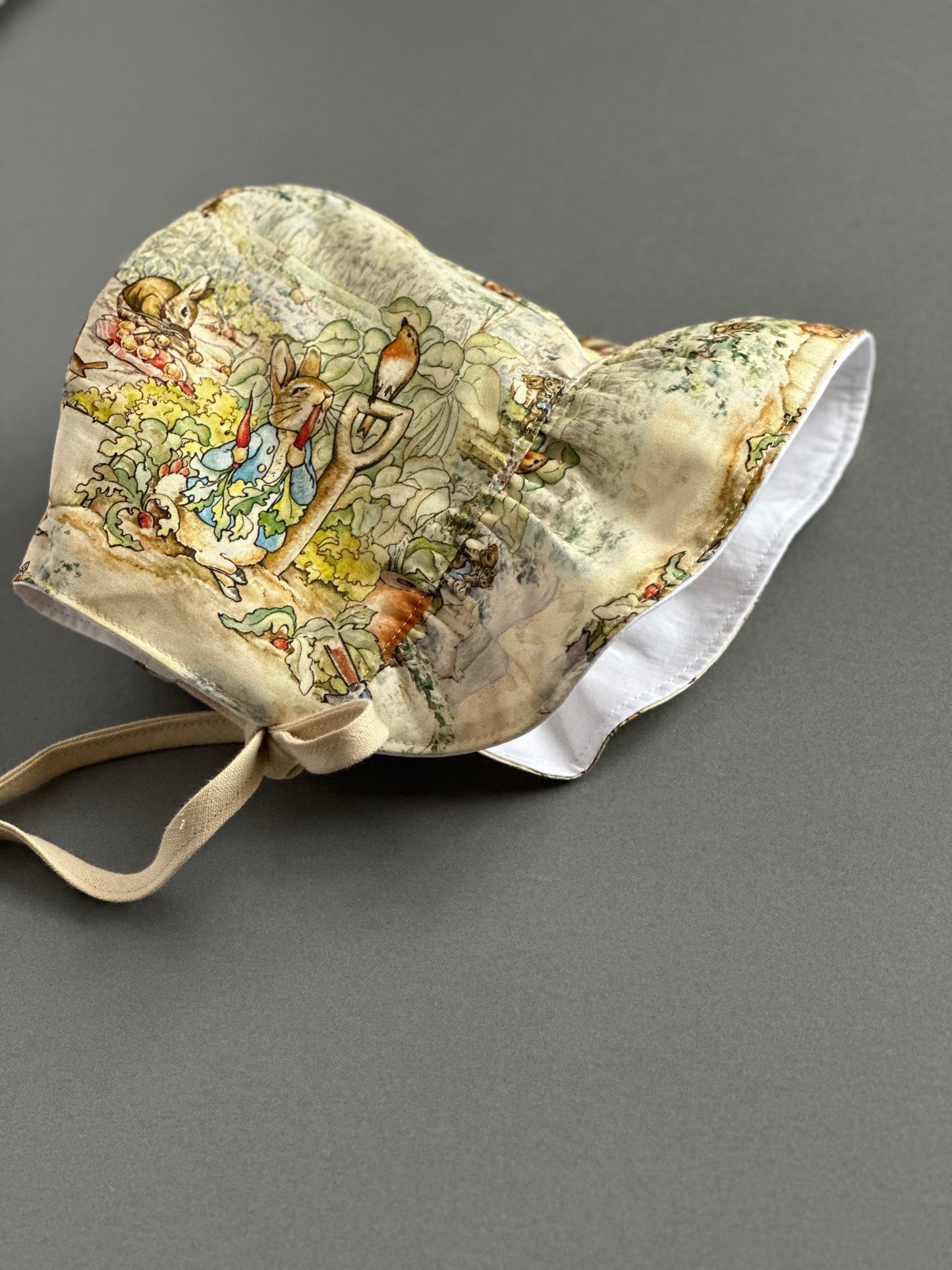 Painted Peter Rabbit Bonnet