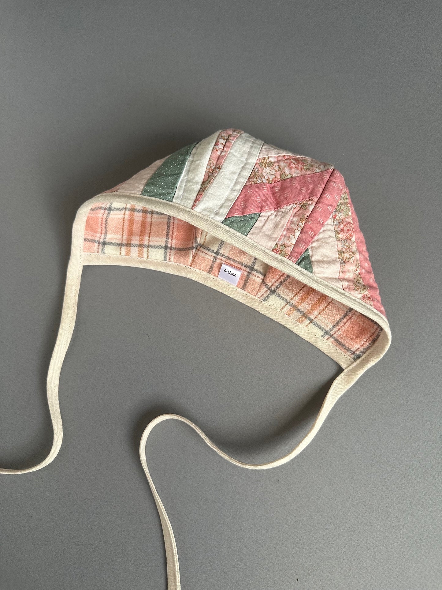 Alice Quilted bonnet size 6-12mo