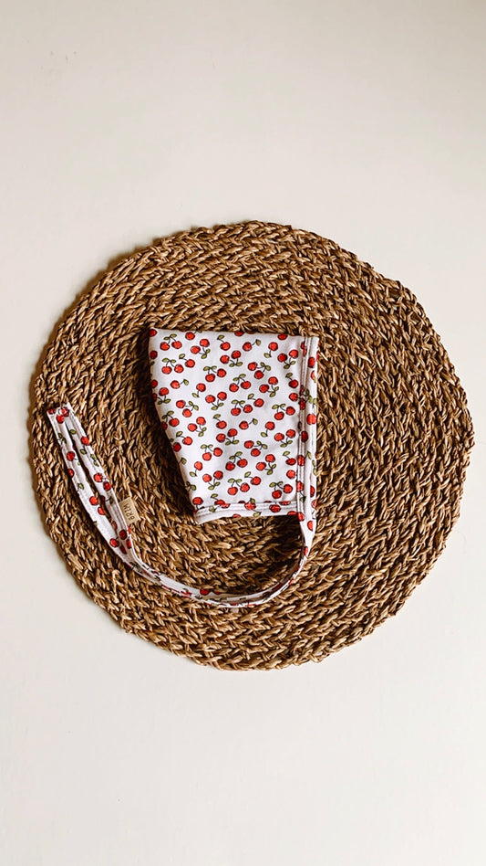 RTS Cherry Pixie Bonnet size 0-3 month