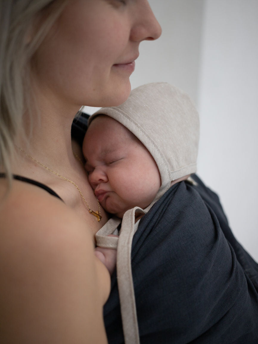 Alix Linen Bonnet