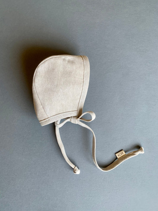 Alix Linen Bonnet