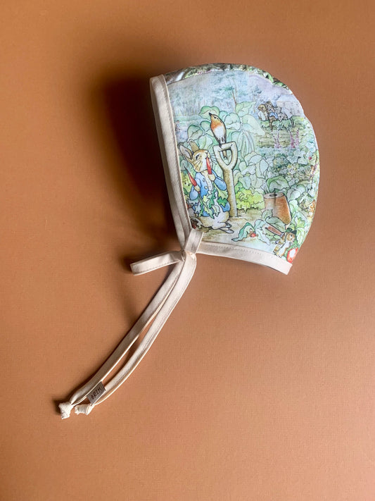 Painted Peter Rabbit Bonnet