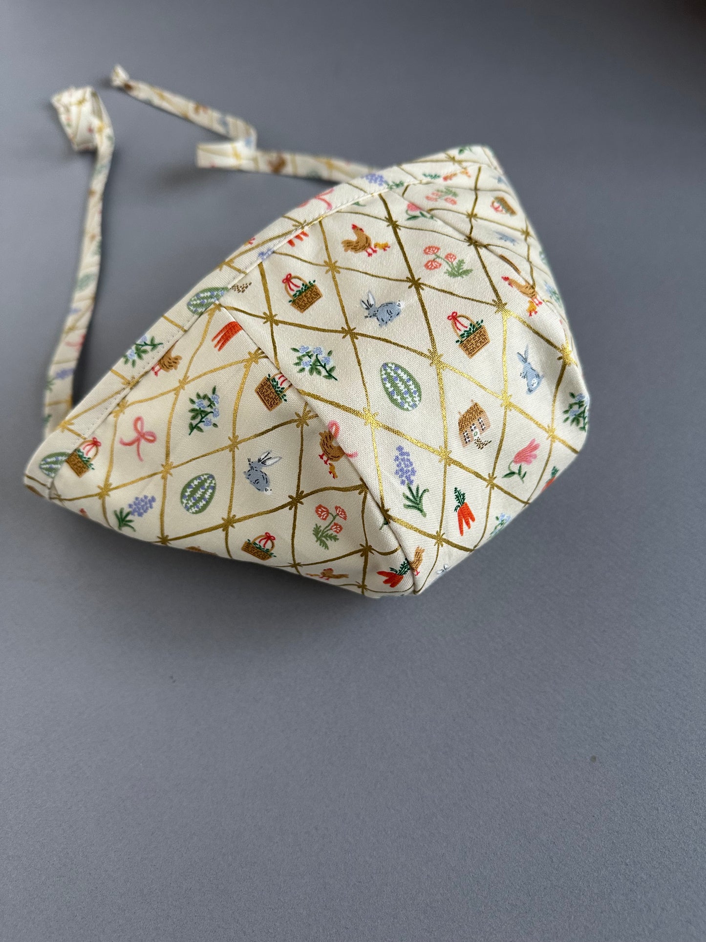 RTS Easter Lattice Bonnet size 12-18 months