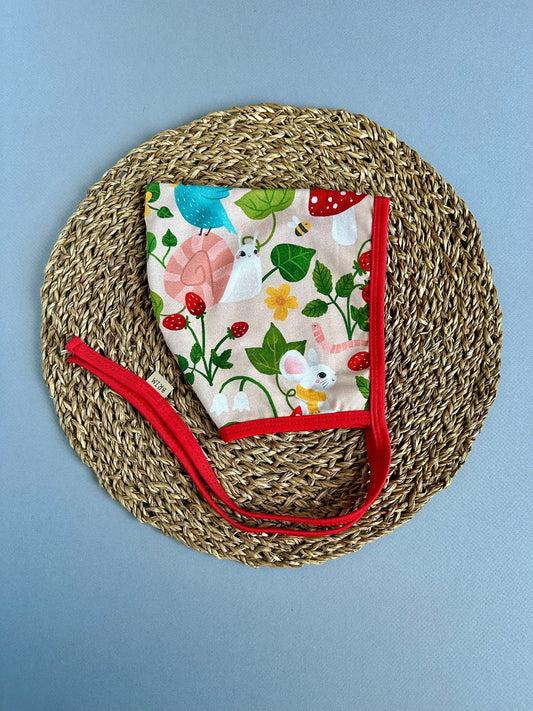 Little Mouse on the Prairie Reversible Pixie Bonnet