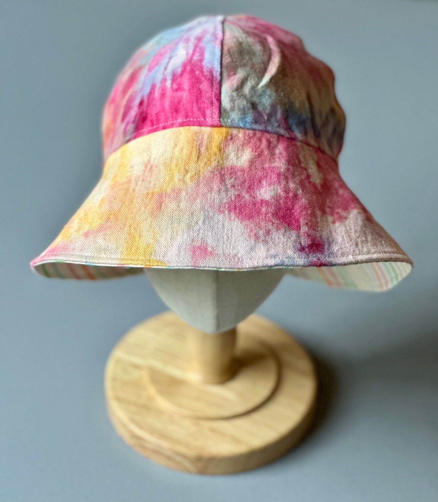 Rainbow Parasol Hat