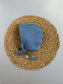 Atlantic Blue Pointelle Classic Bonnet