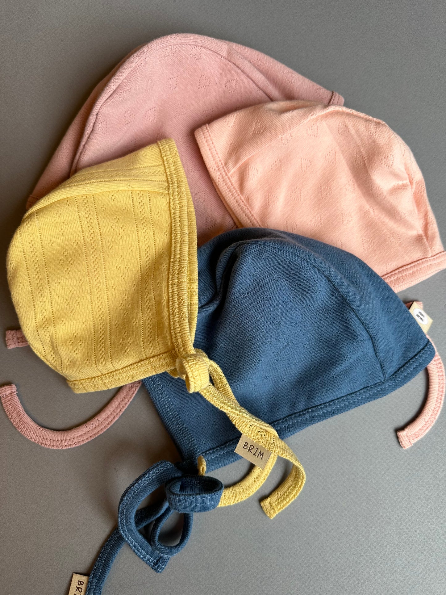 Atlantic Blue Pointelle Classic Bonnet
