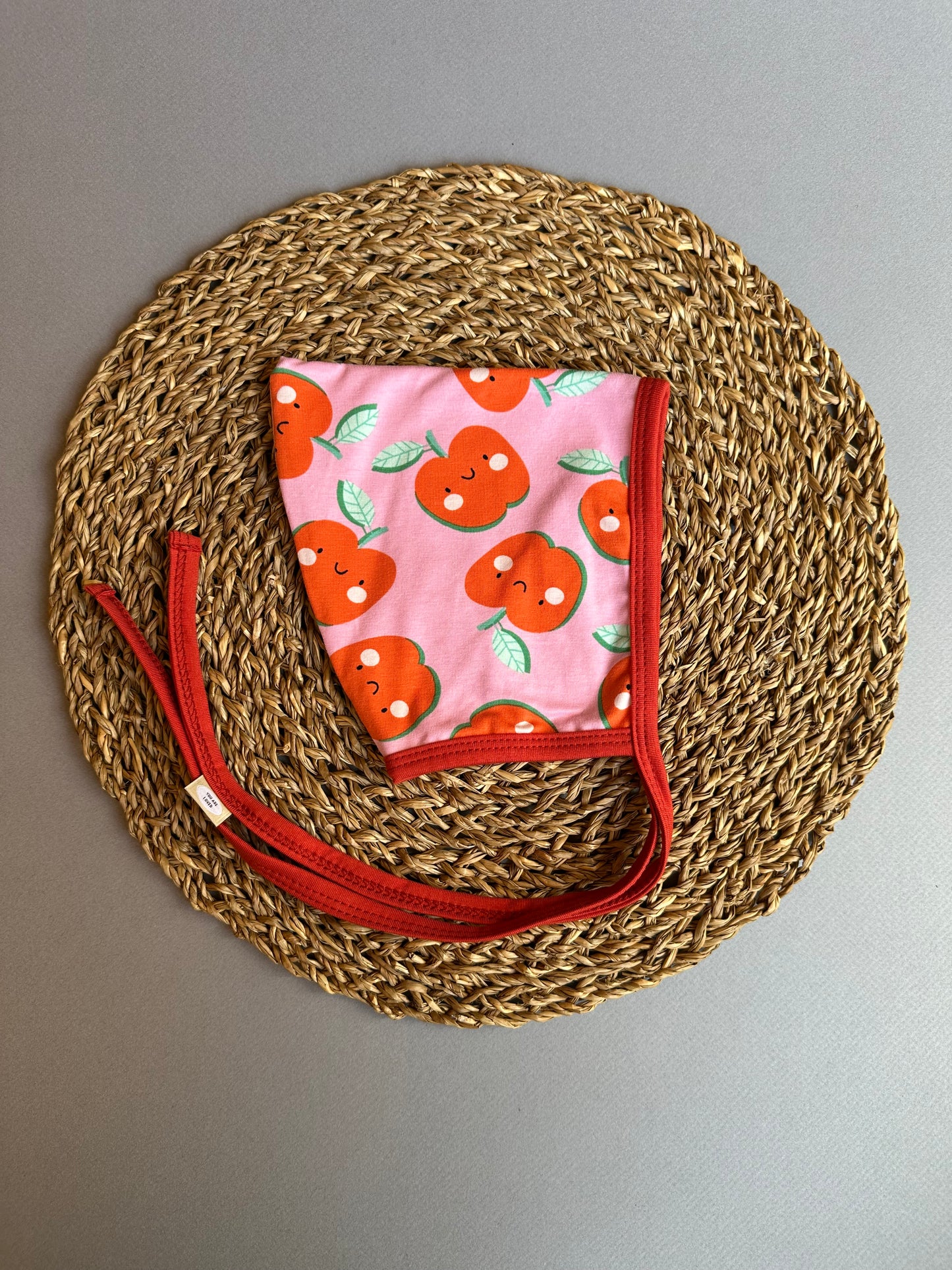 An Apple A Day Reversible Pixie Bonnet