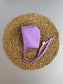 Lavender Daisies Reversible classic Bonnet