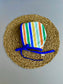 Riley Stripe Reversible classic Bonnet