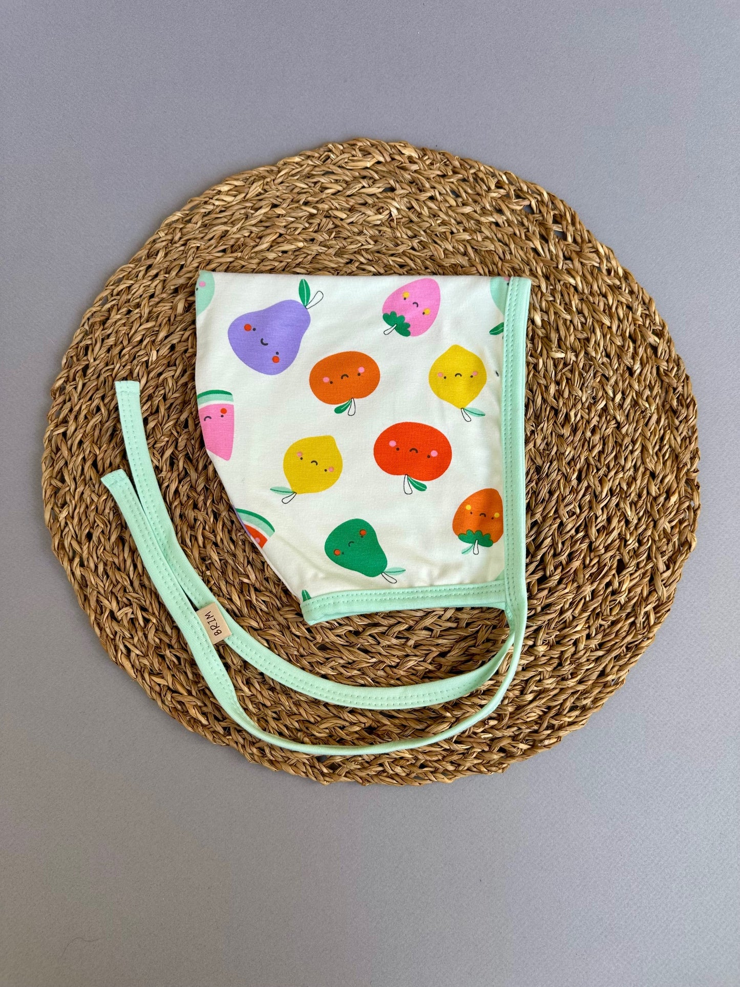 Farmer's Market Reversible Pixie Bonnet