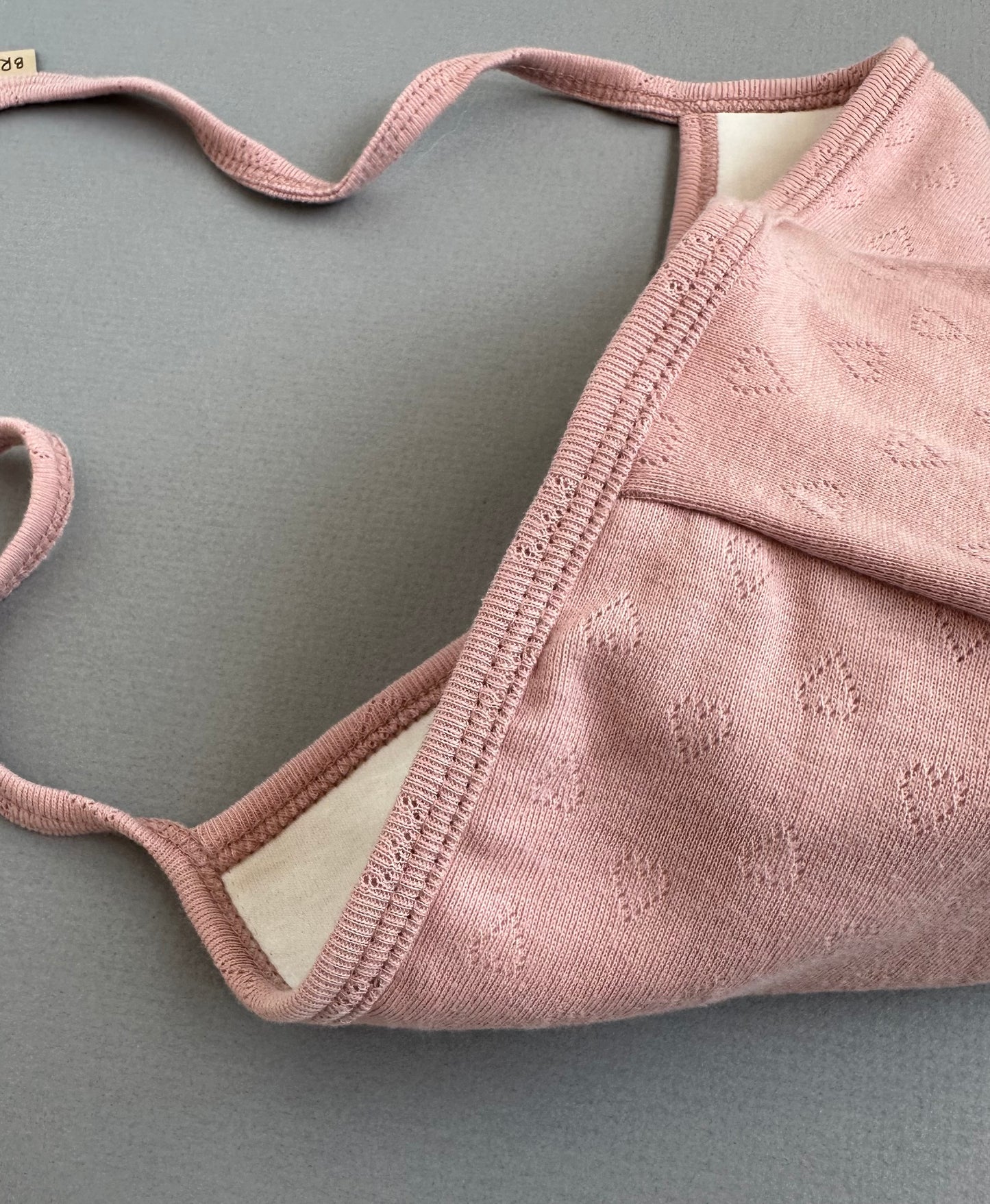 Carnation Heart Pointelle Classic Bonnet