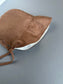 Cocoa Linen Bonnet