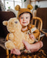 Honey Bear Wool Bonnet