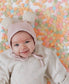 Dusty Rose wool Bonnet