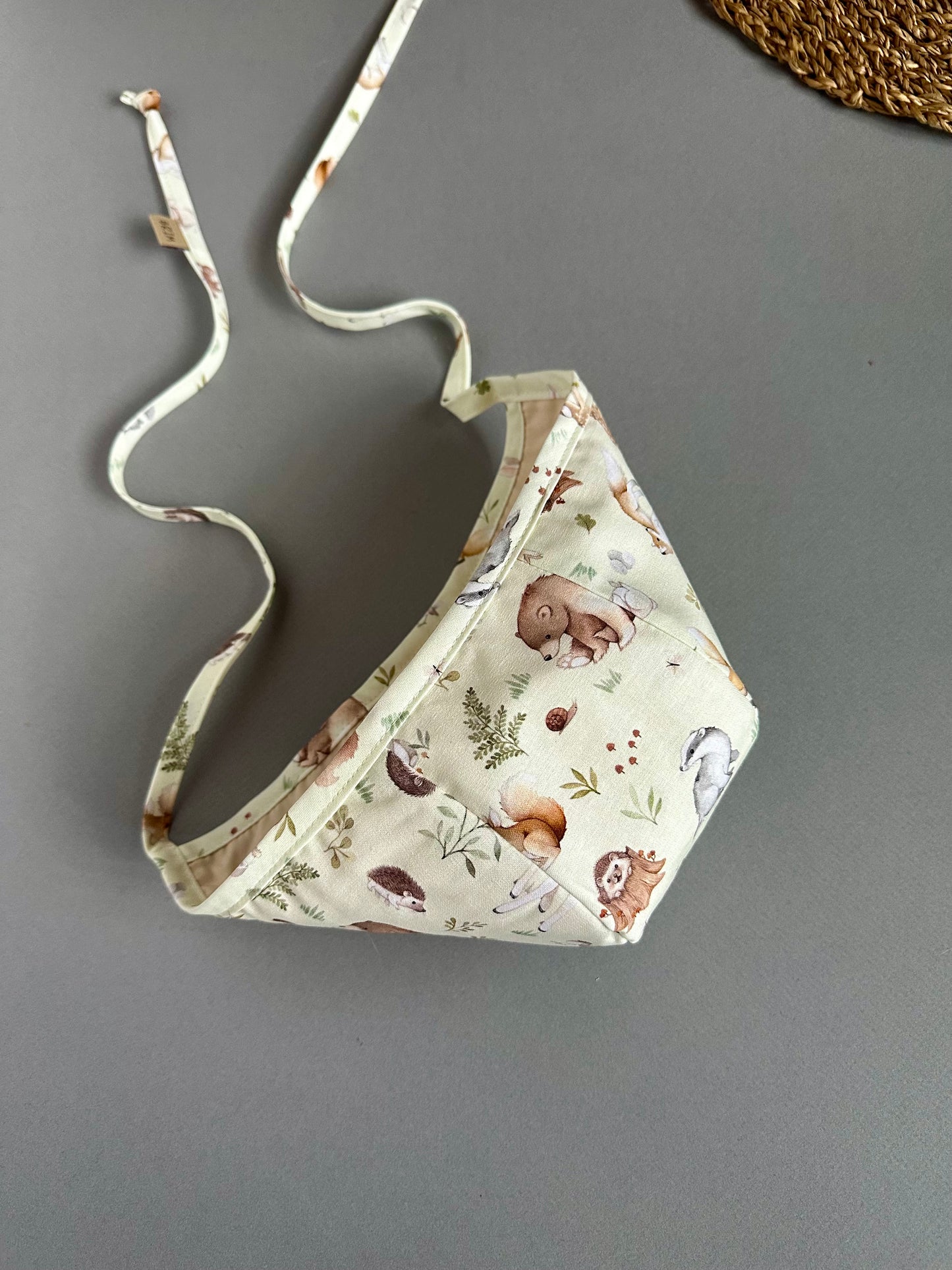 Fawn and friends cotton Bonnet