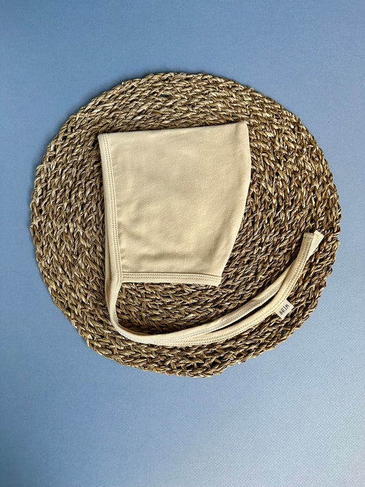 Almond Cotton Knit Pixie