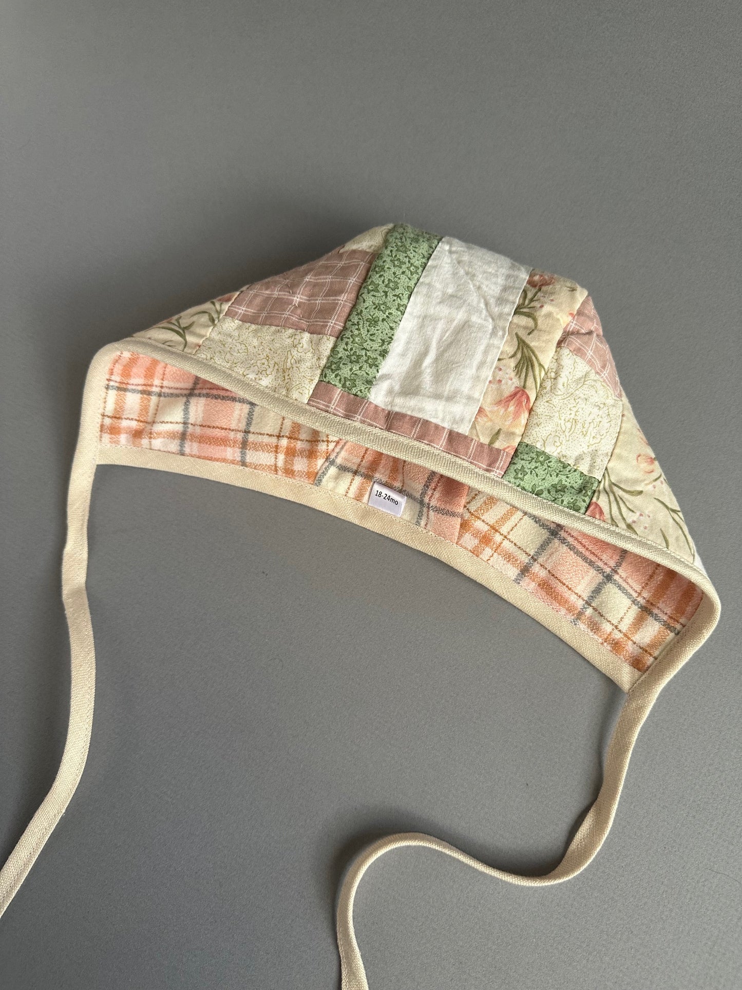 Mira Quilted bonnet size 18-24mo