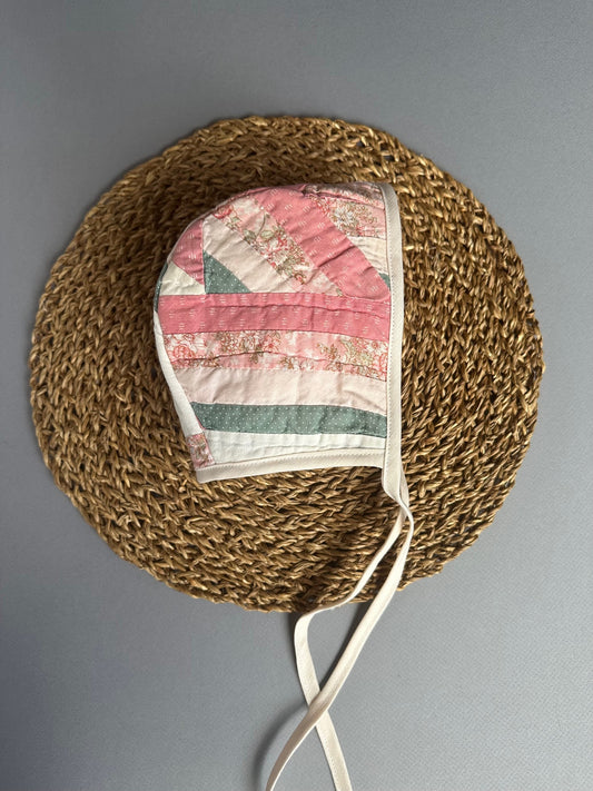 Florence Quilted bonnet size 12-18mo