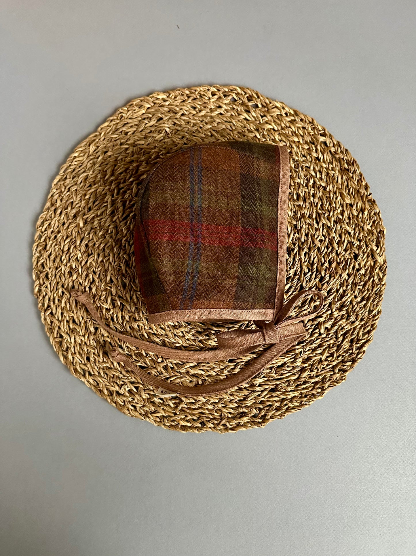 Savile Wool Bonnet RTS size 12-18 months