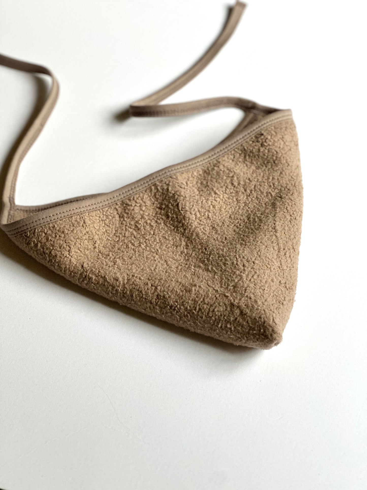 Teddy Sherpa Pixie Bonnet RTS size 1-2yrs