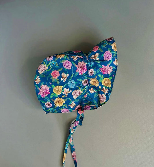 Chloe Liberty Flutterbrim Bonnet RTS size 6-12mo