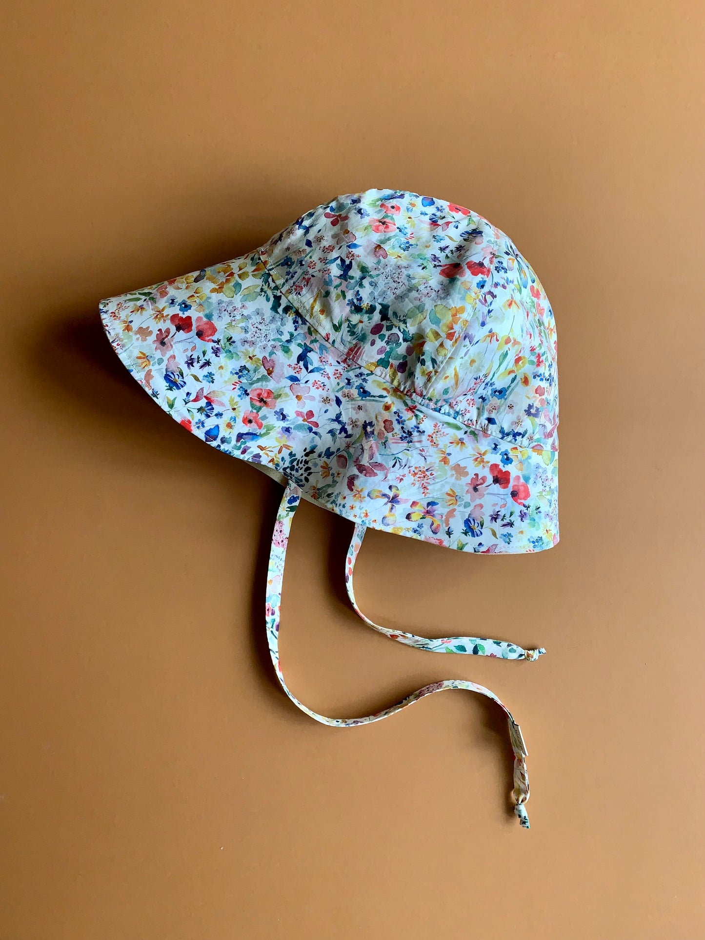 Watercolour Wildflower Liberty Parasol Hat