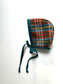 Harvest Plaid Wool bonnet